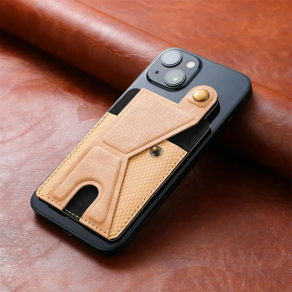 Phone Wallet Stick on Credit Card Holder Adhesive Card Holder for