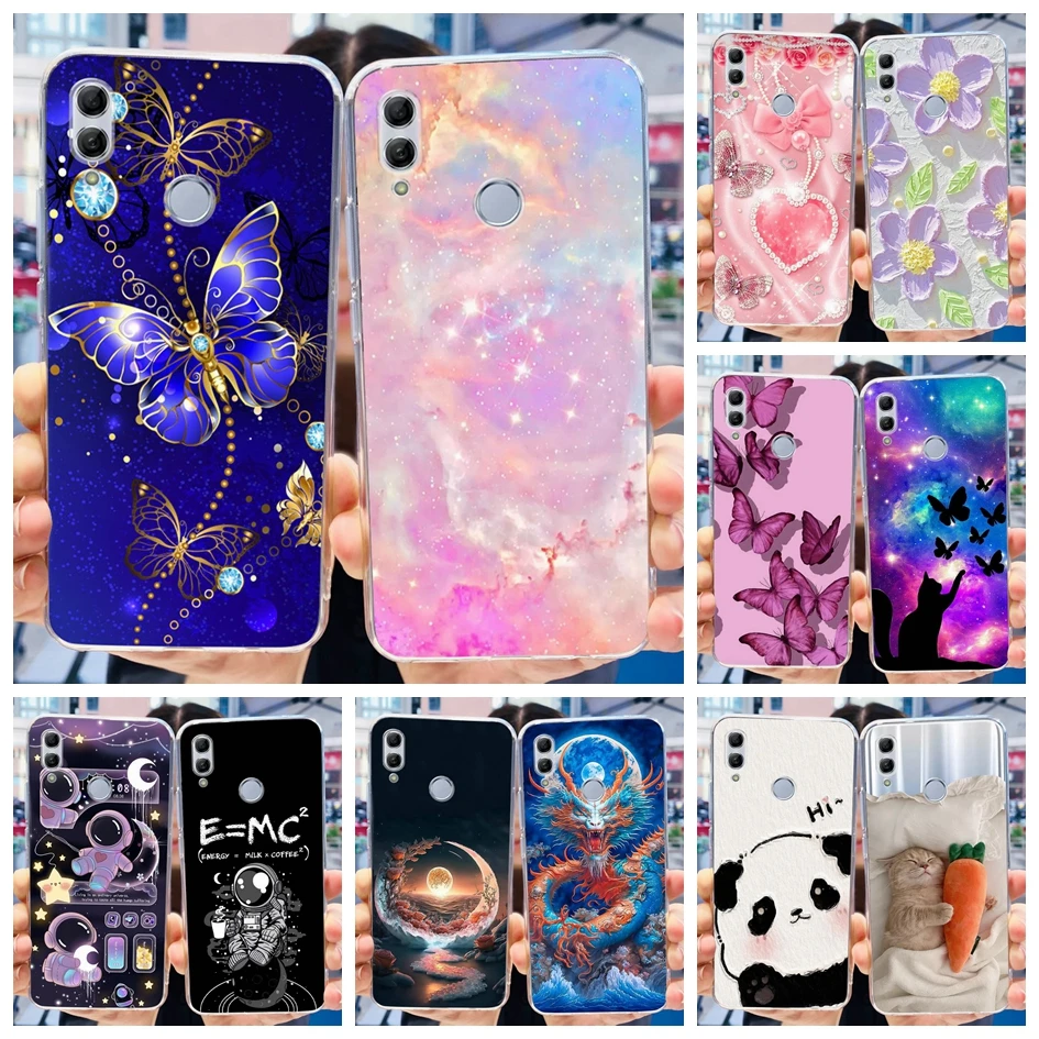 Fashion Butterfly Transparent Silicone Case - Stylish Bumper Cover