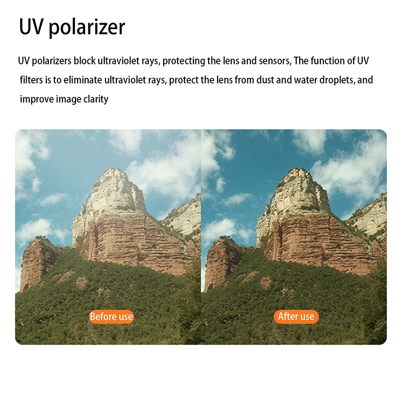 DJI 아바타 2 ND 필터 드론 카메라 필터, CPL UV ND8 ND16 ND32 ND64 용 DIY 액세서리, 1PC