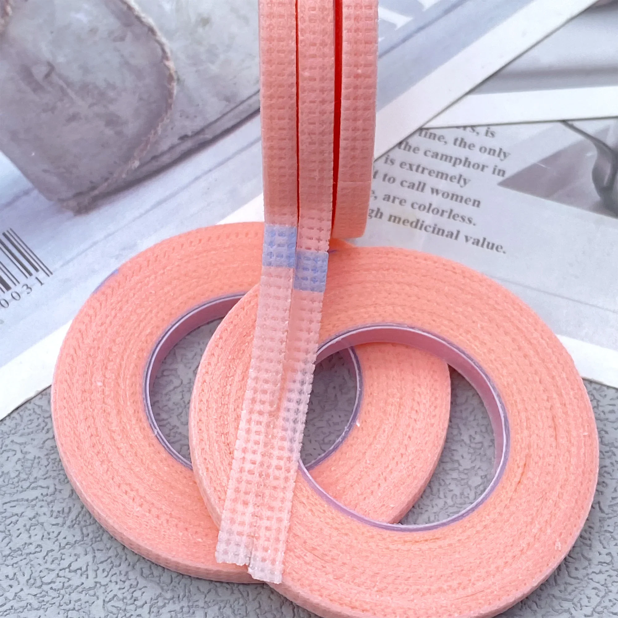 5/50Pcs 4mm Eyelash Extension Tape Lash Perming Narrow Adhesive Tape Lash Lifting Anti-allergic Tapes Wholesale