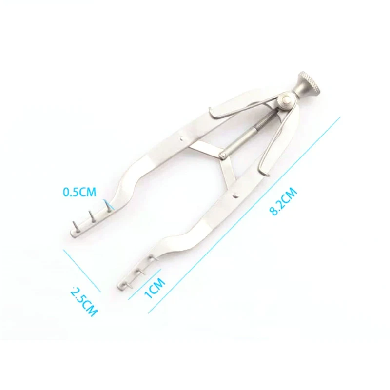 Lacrimal sac traction device surgical instrument lacrimal sac surgery hook 3*3 teeth adjustable American 3*4 traction opener