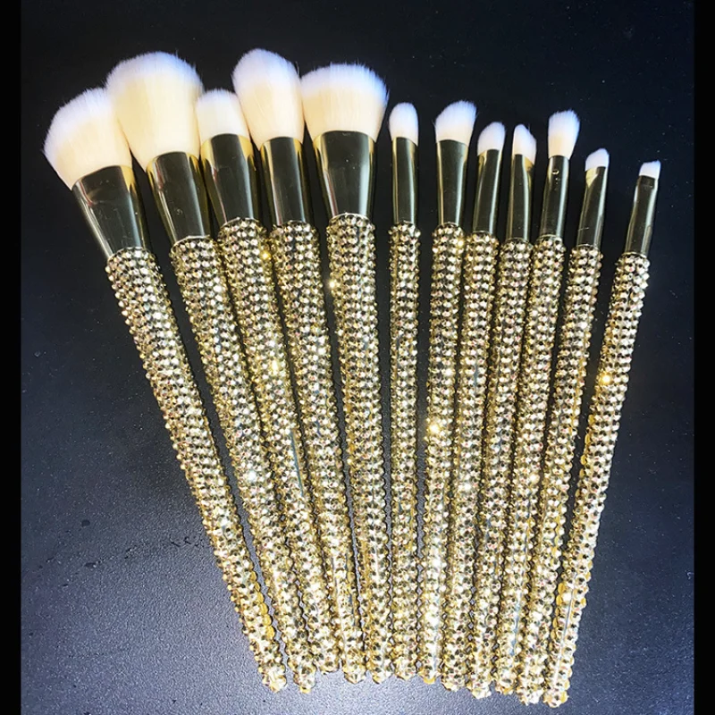 Chanel Gold Makeup Brushes