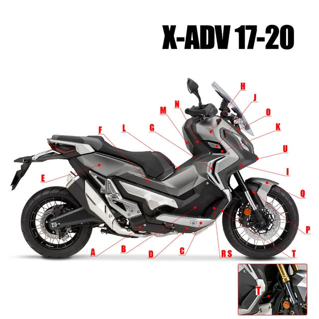 Convient Pour Hon&da X-ADV750 XADV 750 2021-2024 Accessoires