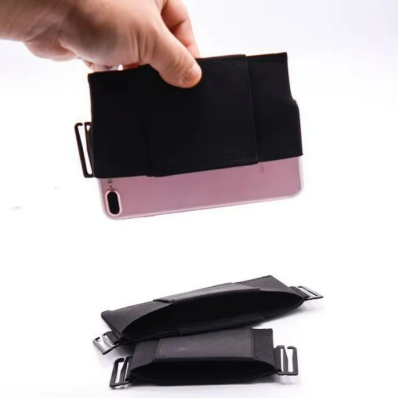 Invisible Wallet Waist Bag Belt Pouch Portable Pouch Card Storage Bag for Men Women Passport Holder Organizers Hunting Outdoor 3