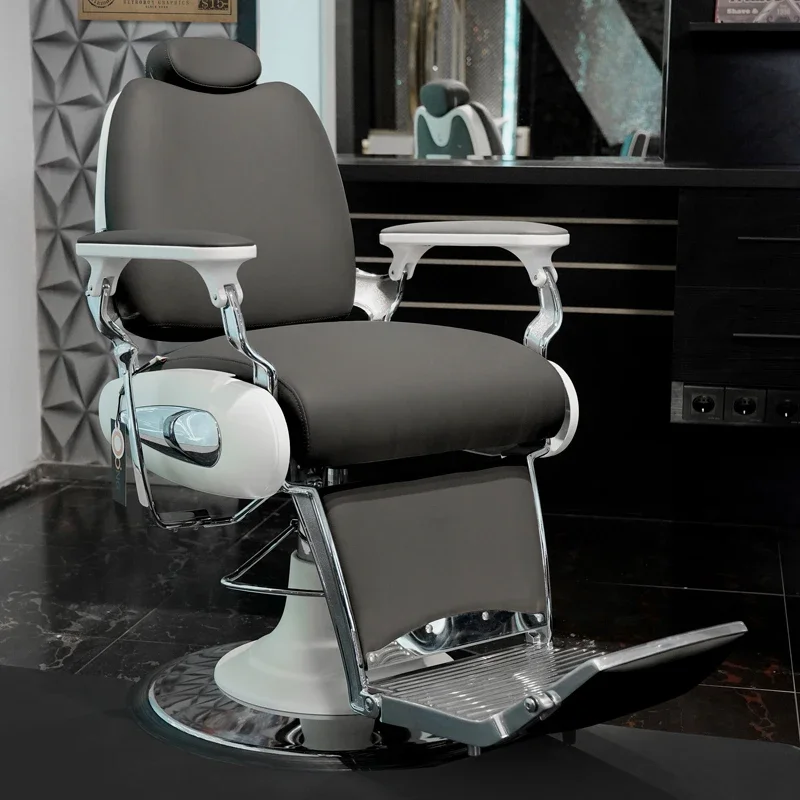 High-end Swivel Barber Chair Salons Down Big Pedicure Chairs Barber Shop Chairs Taburetes Con Ruedas Nail Salon Furniture