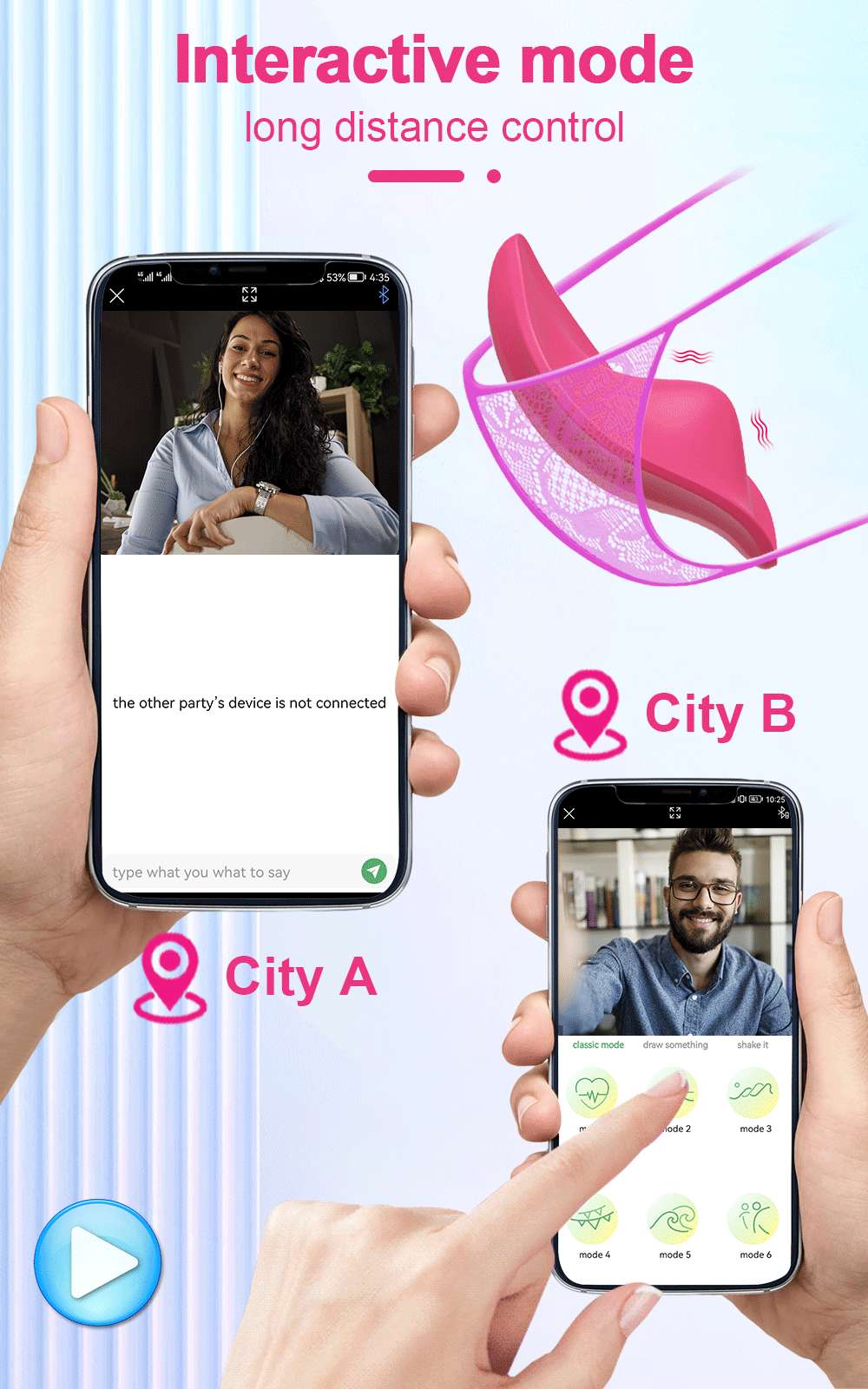 Wearable Wireless Bluetooth APP Vibrator for Women Remote Control Vibrating Egg Clitoris Stimulator Female Sex Toys