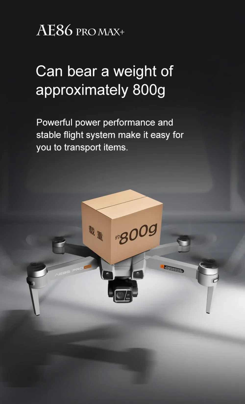Description Picture 5 of itemAE86 PRO Max Profesional Drone with 8K HD Camera 3-axis gimbal Aerial Photography Obstacle Avoidance FPV GPS Dron RC Quadcopter