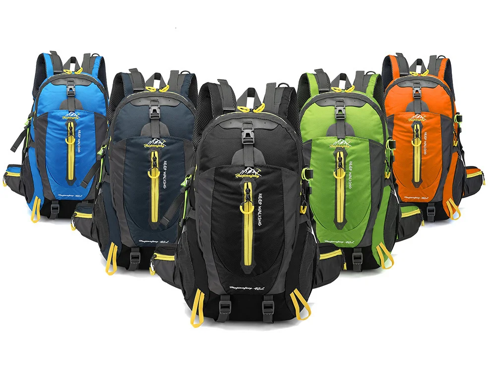 Unisex Multifunctional Waterproof 40L Outdoor Sports Travel Backpack