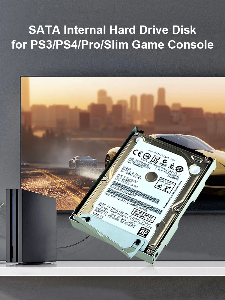 내장 하드 디스크 게임 콘솔, SATA 인터페이스 내장 하드 드라이브 디스크, PS3, PS4, 프로, 슬림 게임 콘솔용