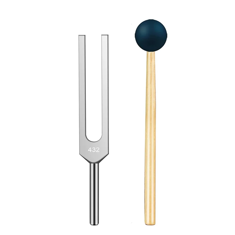 432 Hz Tuning Fork with Resonance Box,For Sound Healing,Tuning Fork Resonance Teaching, Hearing Tests, Meditation 6