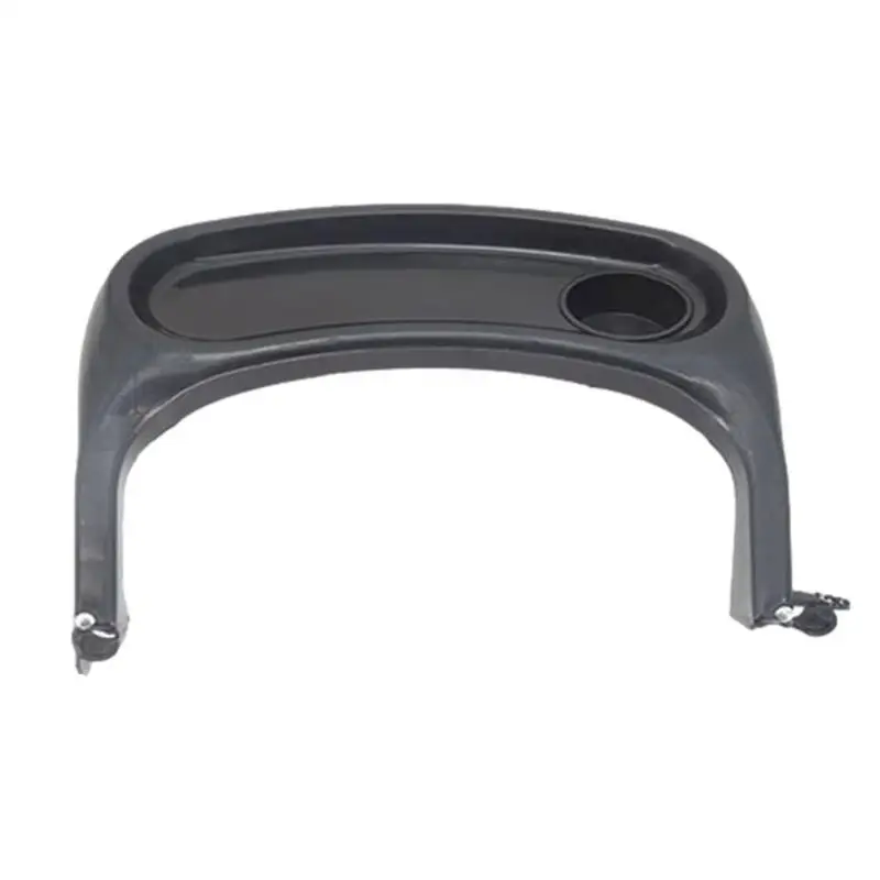 

Universal Snack Tray For Stroller Stroller Snack Holder Adjustable Handle Bar Extender Cup Holder Bumper Bar Cart Dinner Plate