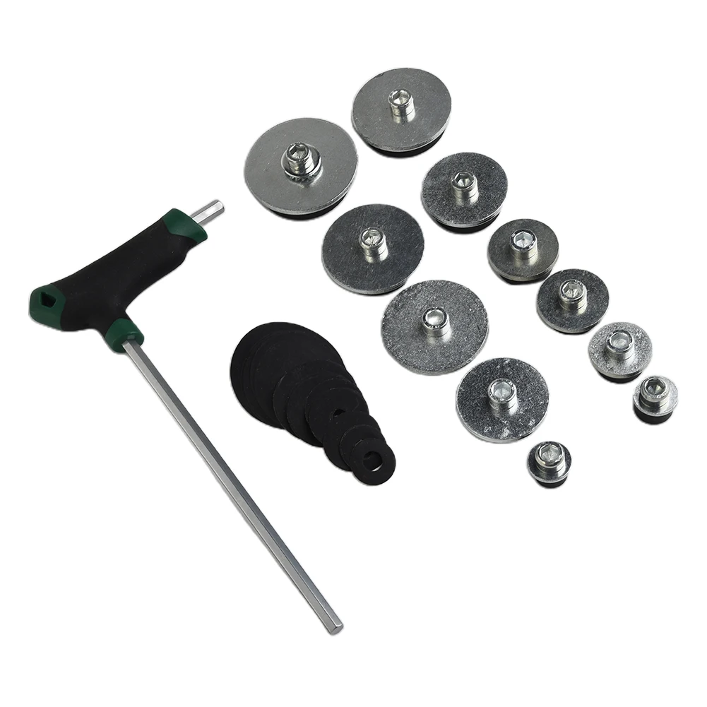 

Saxophone Repair Kit Grinding Head Repair Tools Repairing Sax Set Soprano Sound Hole Tool Grinding Guide Plate