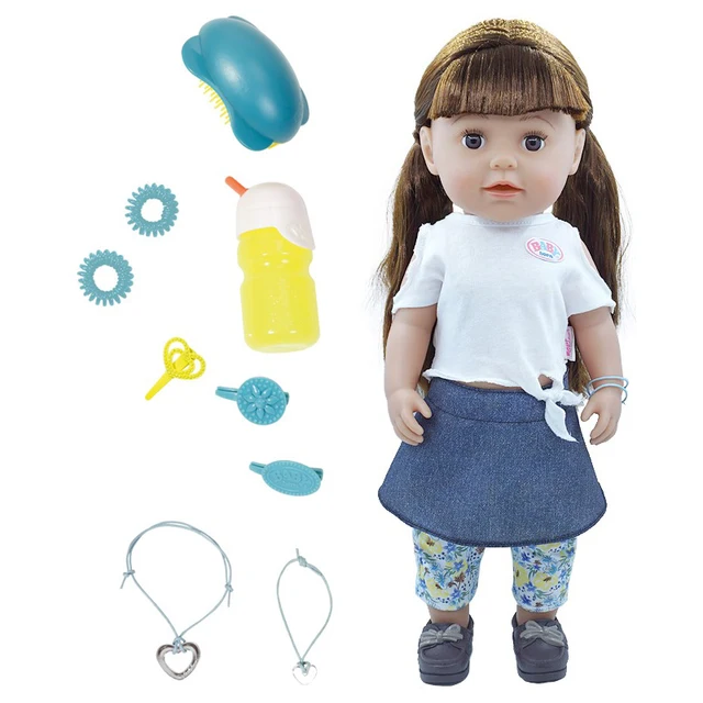 Zapf-Muñeca recién nacida Original para niñas, colección de juguetes de  moda rara, figura de acción de bebés Reborn, muñeca Bjd, regalos de  cumpleaños para niñas - AliExpress