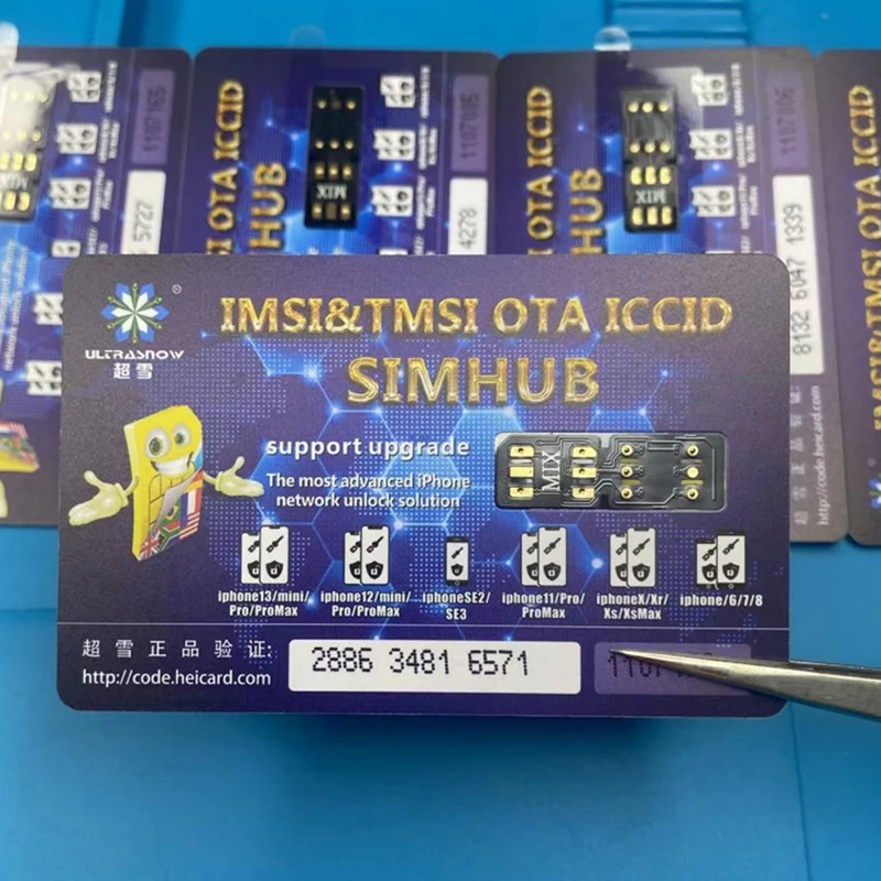 iphone 16 repair Heicardsim TMSI PRO QPE for iPhone 6 6s 7 8plus X Xr Xsmax 11 12 13 Pm More Stable IOS 16.1