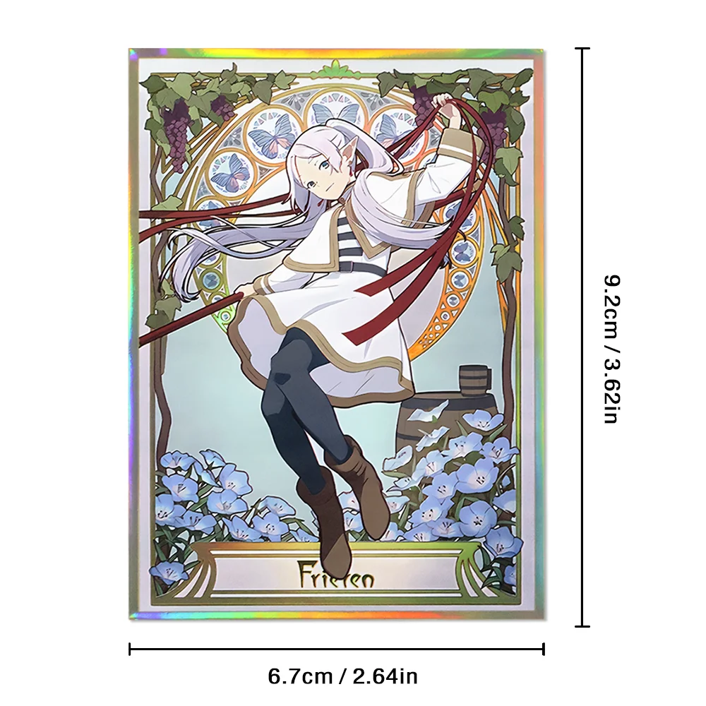 60 Custodie Protettive Per Carte Da Gioco – 67x92 Mm, In PP Con Stampa Anime HD, Per MTG/TCG/PTCG - 3