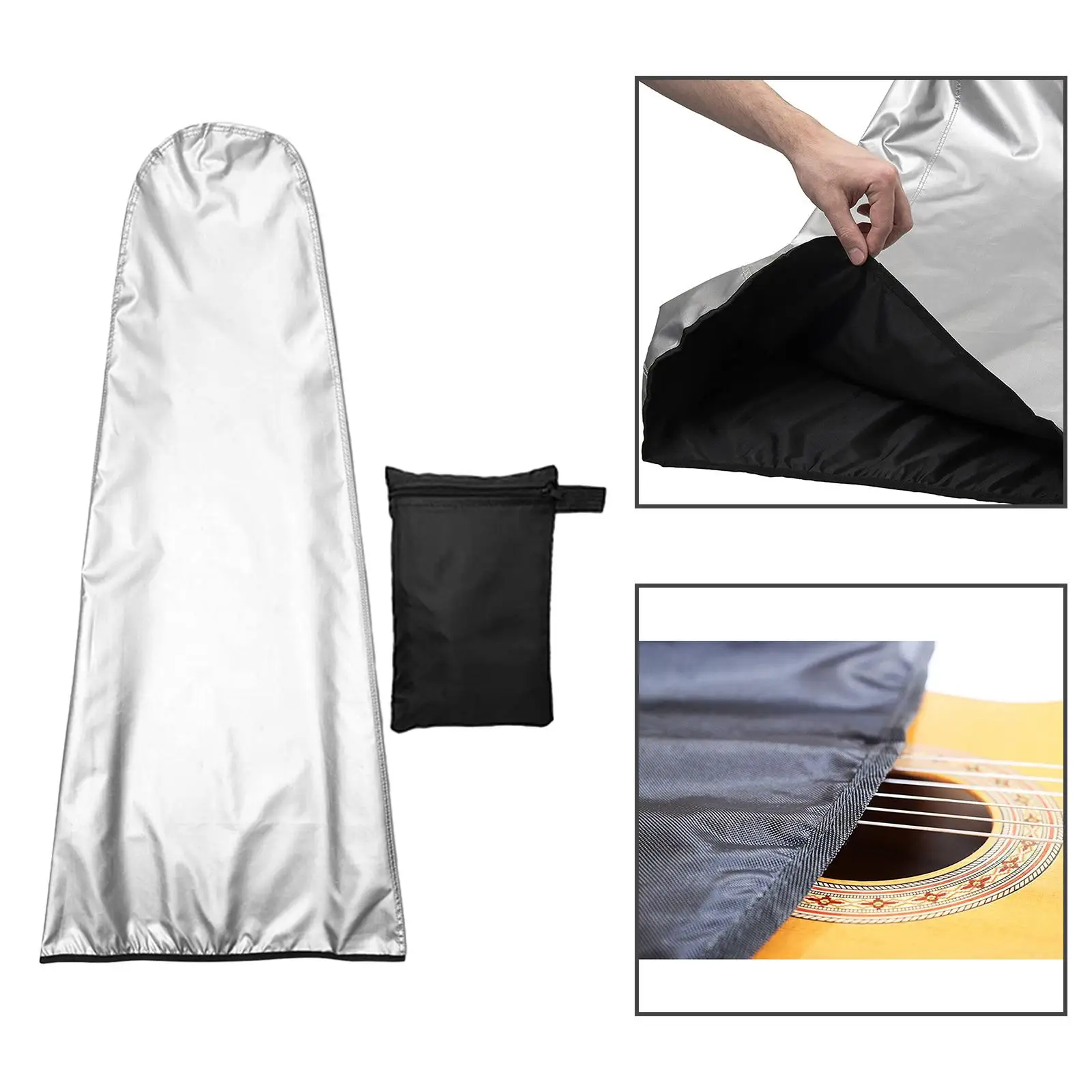 Guitar Cover Waterproof Guitar Shell for String Instruments Bass Guitars