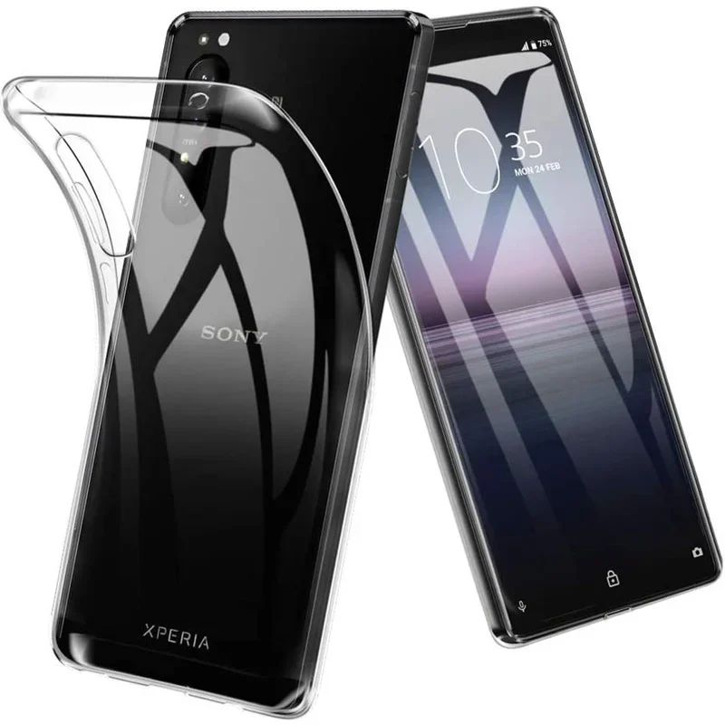 Premium Soft Clear Silicone Case for Sony Xperia - Sleek & Durable Protection