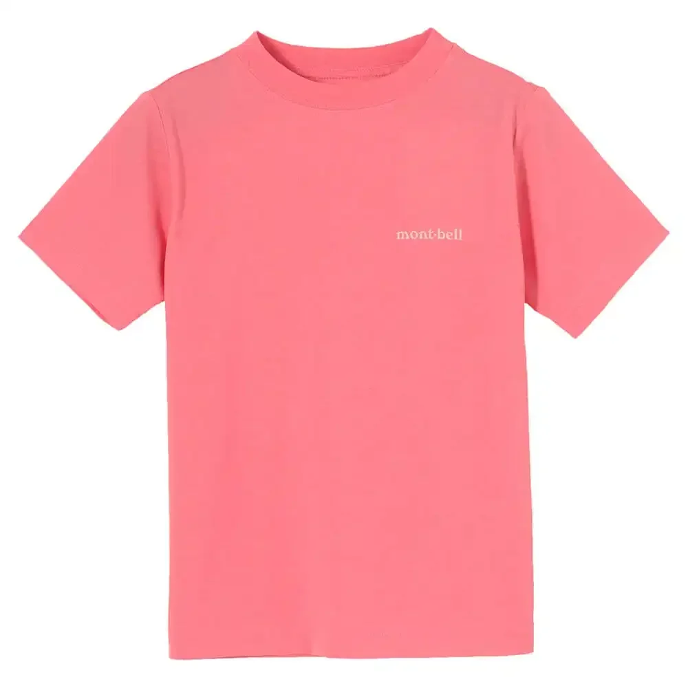 2025 New Cotton T-shirt Montbel Sports Quick-drying Sunscreen Solid Color Printed Small Logo Short Sleeve 3