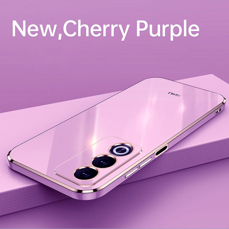 Plating TPU Gel Case - Anti-Shock Ultra Slim Chromed Soft Cover