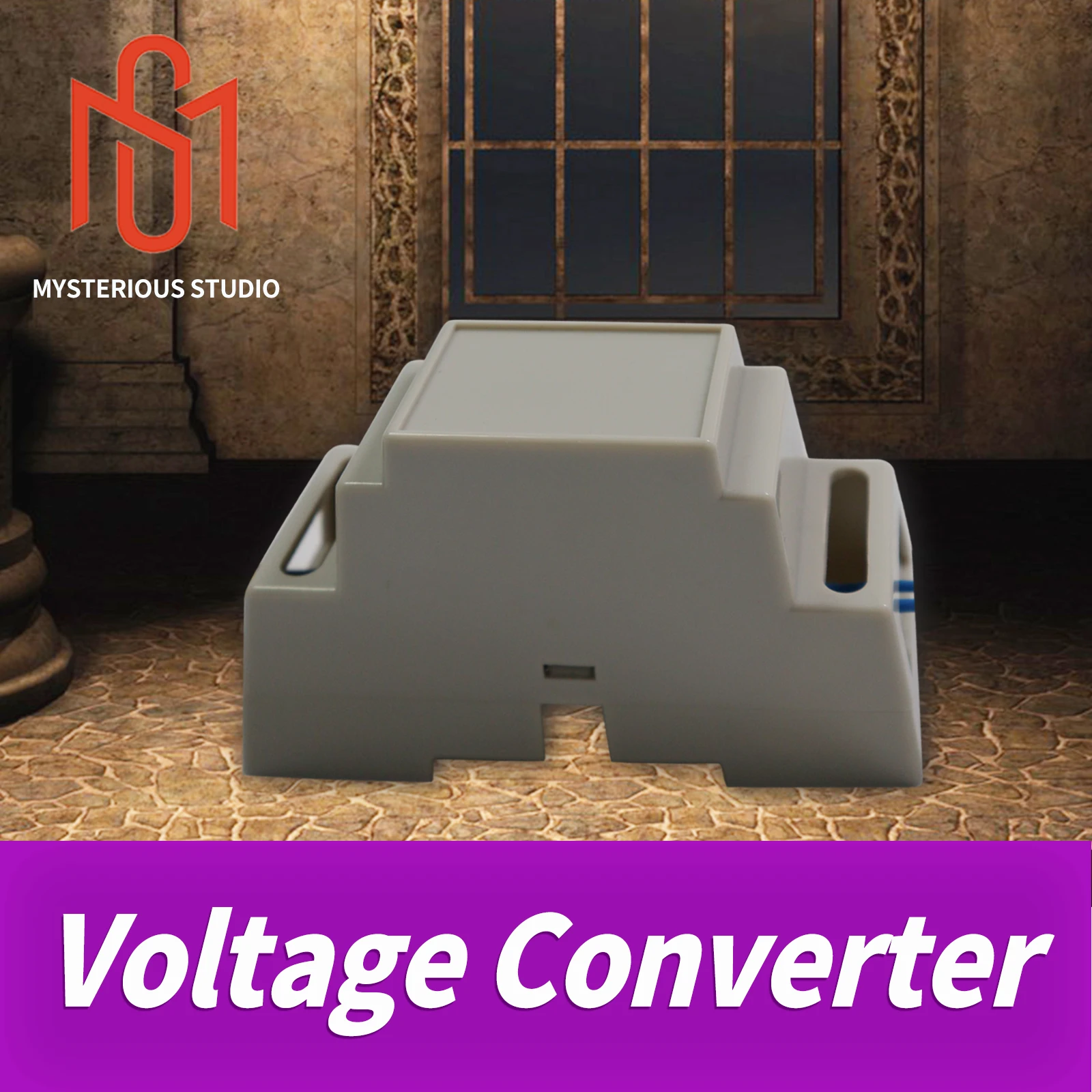 Secret room escape game mechanism props Electronic puzzle 1987 mysterious studio materiel Voltage converter conversion Push rod
