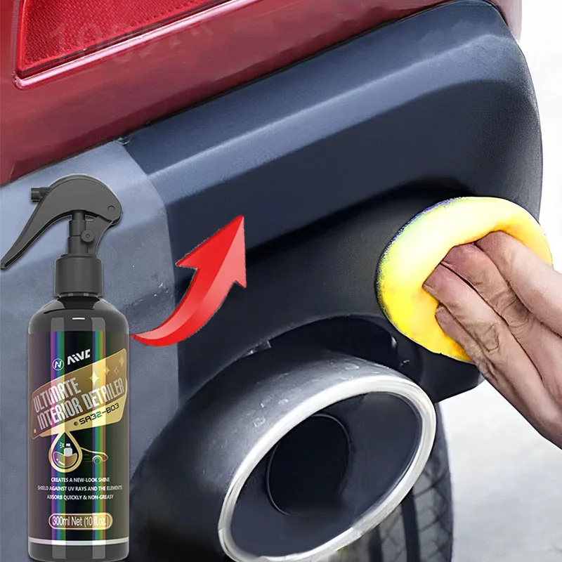 Aivc Plastic Restorer Interior Detailer Car Leather Renovator Polish Cleaner Conditioner Coat Quick Coat Per Auto Protect