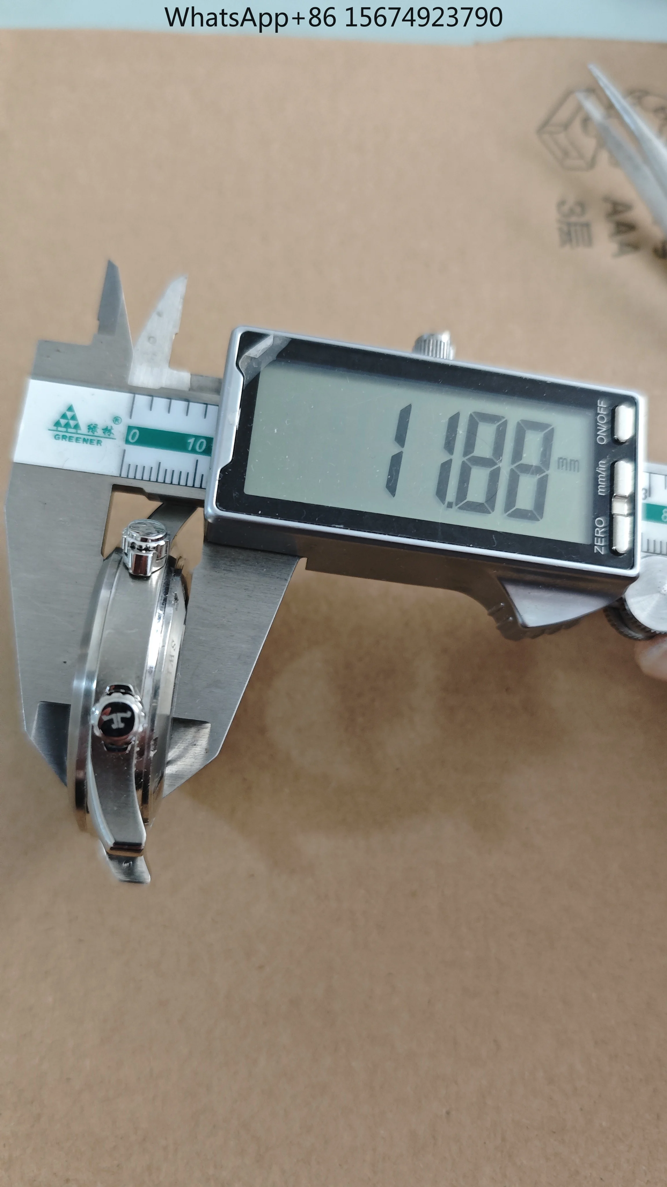 Stainless steel case for 8200, 8215, 2813, 8205, st16, 2836, 2846 movements.