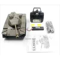 Henglong 3839-1 Simulation Track Model Remote Multifunctional Main Battle Competition Light Combat Tank Children's Control Toys 1