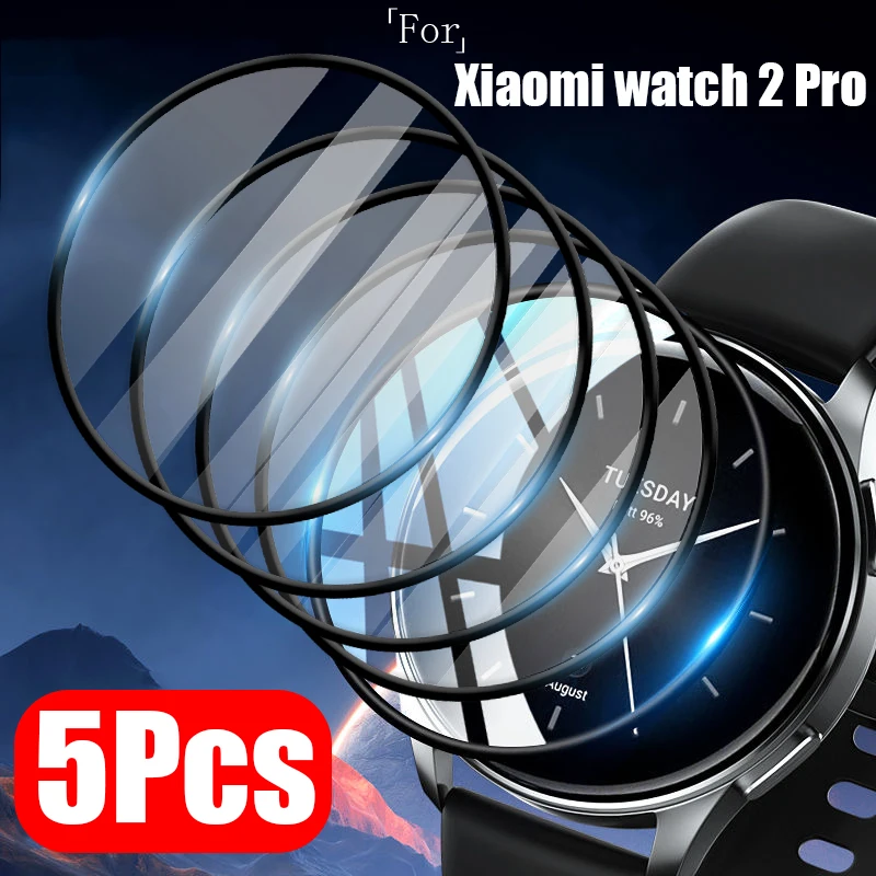 

Мягкая защита экрана для Xiaomi Watch 2 Pro, 3D изогнутая пленка против царапин, полное покрытие для умных часов Mi Watch 2 Pro, аксессуары для часов