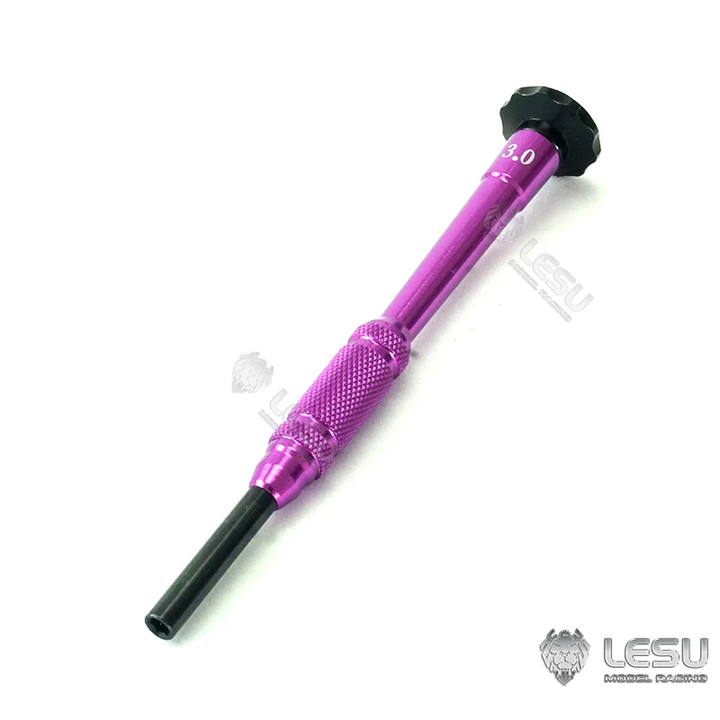 

LESU 1/14 3MM Hexagonal Screwdriver for RC Tractor Truck Hydraulic Loader Excavator Dumper Remote Control Toys Th15881