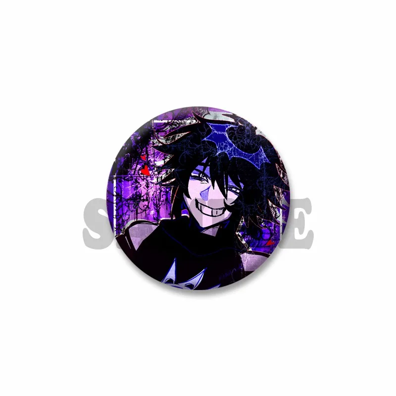32/58MM Anime Azure und Zwei Zeit Münze Abzeichen Kreative Cartoon Lustige Meme Brosche SPTE Pin auf Rucksack hut Dekor Schmuck Prop Geschenk – Detail 20