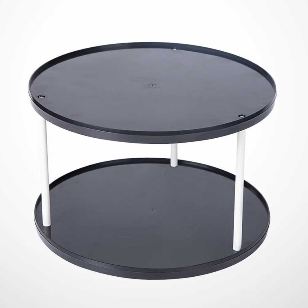 

360 Degree Seasoning Shelf Organizer Storage Shelves Rack 2 Tier Desktop