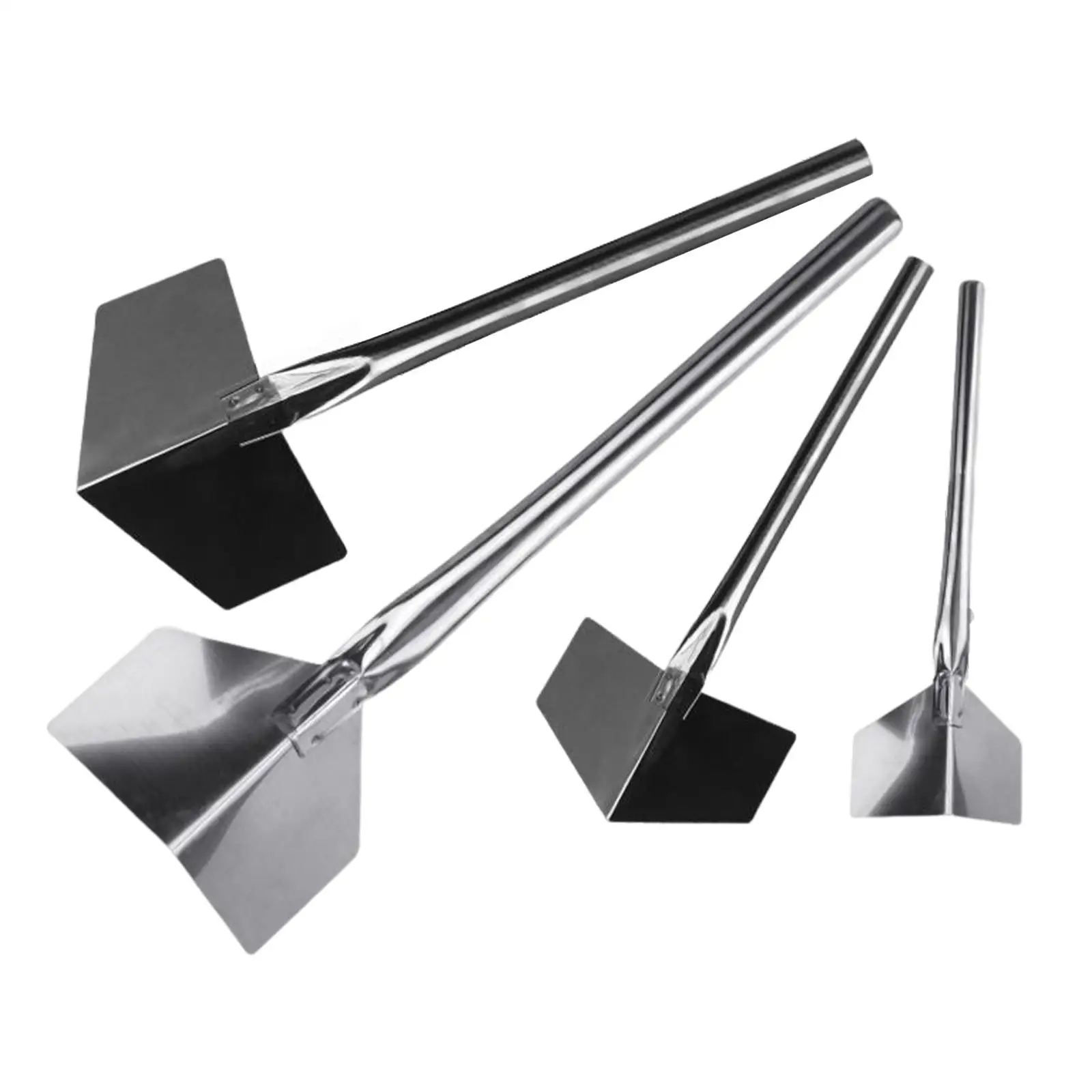 4x Stainless Steel Drywall Corner Tools 90 Degree Mudding Internal External drywall spatula drywall mud pan