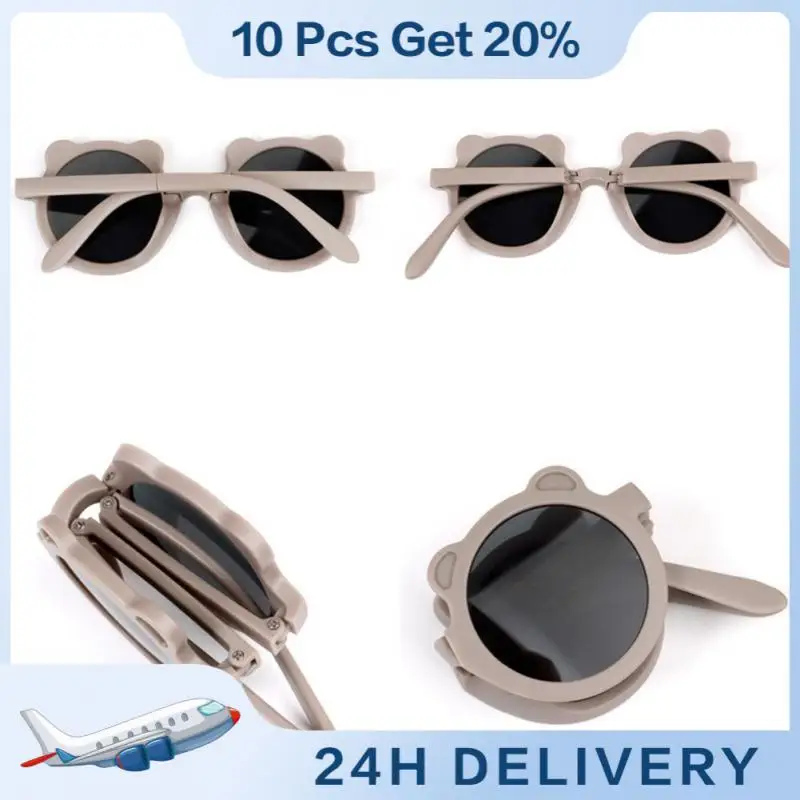 

Animal Ear Sunglasses Cute Vintage Kids Sun Glasses Gafas De Sol Goggles Lovely Casual Eyeglasses For Boys Outdoor Round
