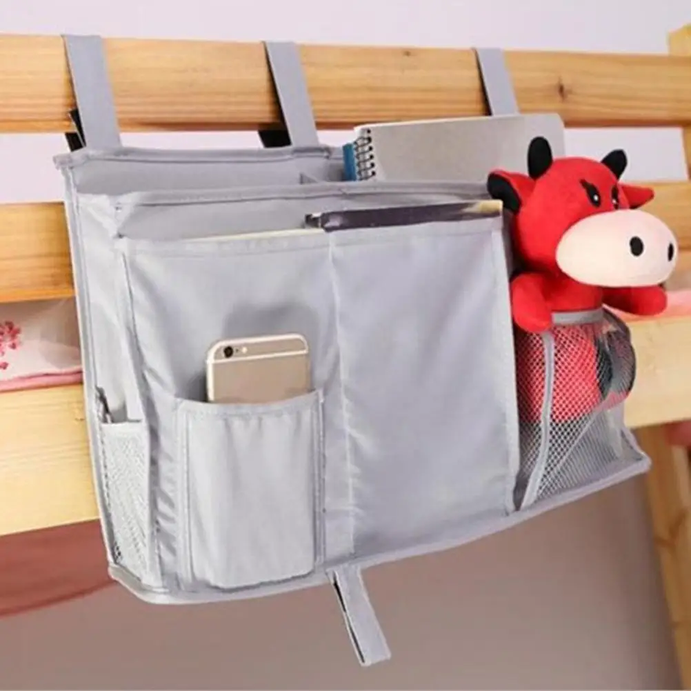Bedside Pocket Hanger Bedroom Bag Hanging Storage Waterproof Oxford Fabric Organizer Baby 3