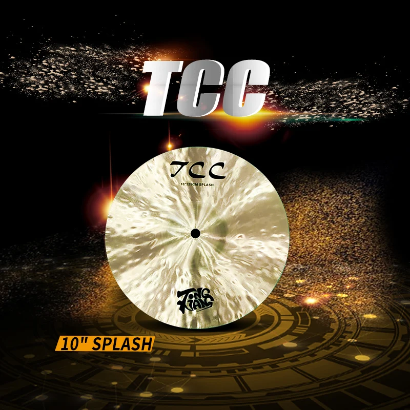 Hot Selling Good Quality B25 TCC 10" Splash Drum Cymbals
