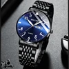 BELUSHI New Luxury Watch Business Waterproof Male Clock Fashion Luminous Date Stainless Steel Quartz Men Watch reloj hombre 2