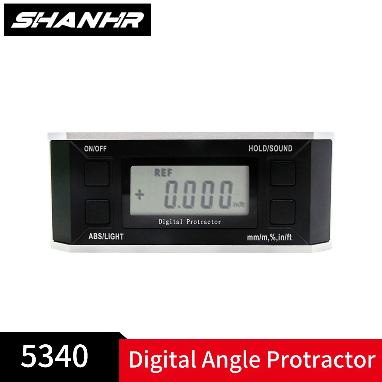 샨하 디지털 각도기 전자 레벨 각도 측정기