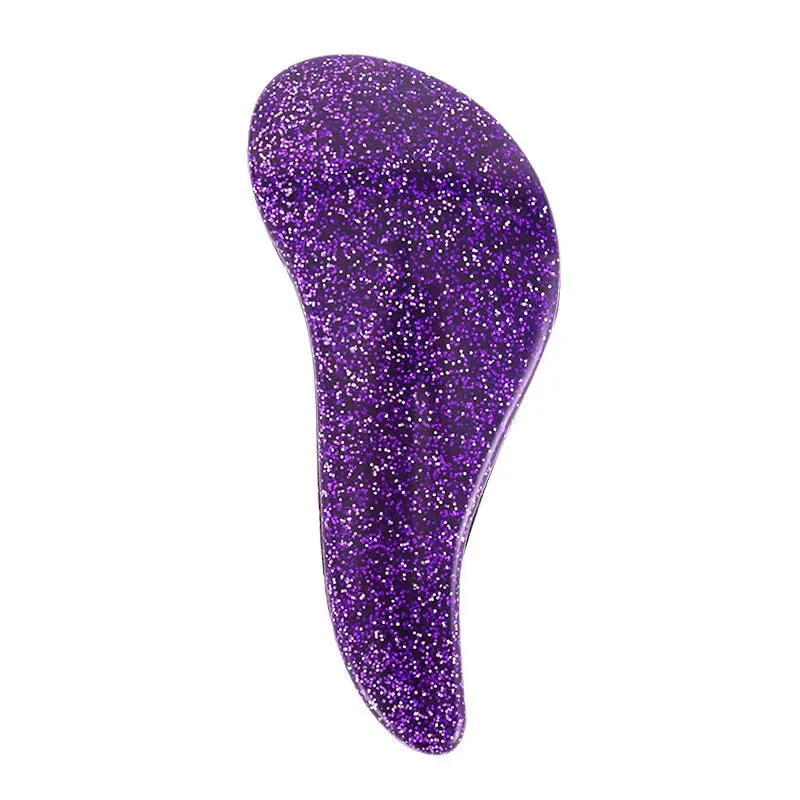 유용한 스타 마사지 모발 성장 손질 브러시 헤어 빗 인체 공학적 핸들은 두피 압력을 완화합니다