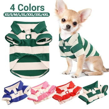 Stripe Dog Polo Shirt 1