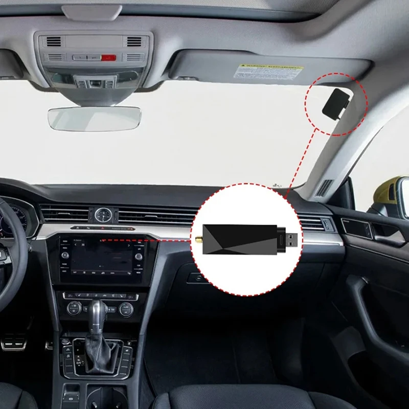 DAB 및 DAB + 안테나, USB 어댑터 포함, 범용 안드로이드 자동차 라디오, GPS 스테레오 리시버, DAB + 신호 헤드 유닛 플레이어