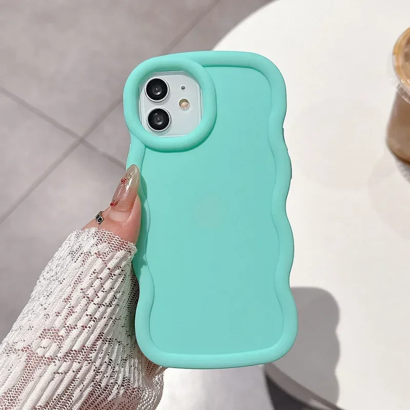 Candy Color Silicone Soft Mobile Phone Case