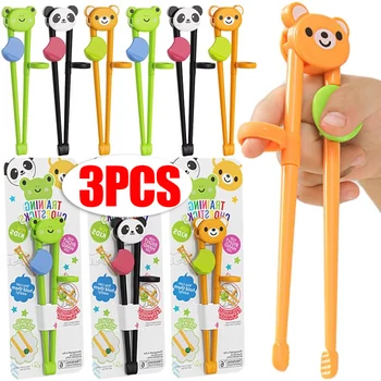 3 PC Cute Kids Training Chopsticks 1
