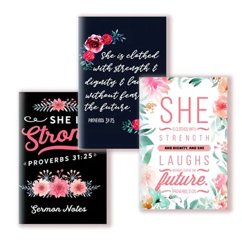 A5 Notebook Proverbs 31:25 1