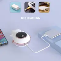Reusable Electric Hand Warmer Electric Portable Pocket Heater shaped Astronaut Warm  Cold Protection Tool Perfect for Outdoor 3