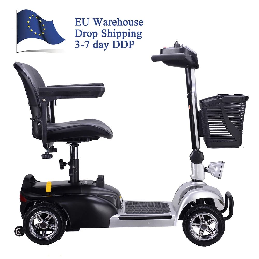 

JOYOR D10 Dropshipping Europe Warehouse 250W Aluminum Alloy 24V Electric Mobility Scooter 4 Wheel Elderly Electrico