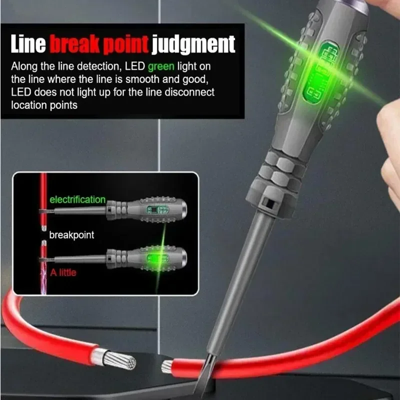 Multi-functional Electrician Screwdriver Pencil AC Non-contact Induction Test Pen Voltage Tester Voltage Detecto