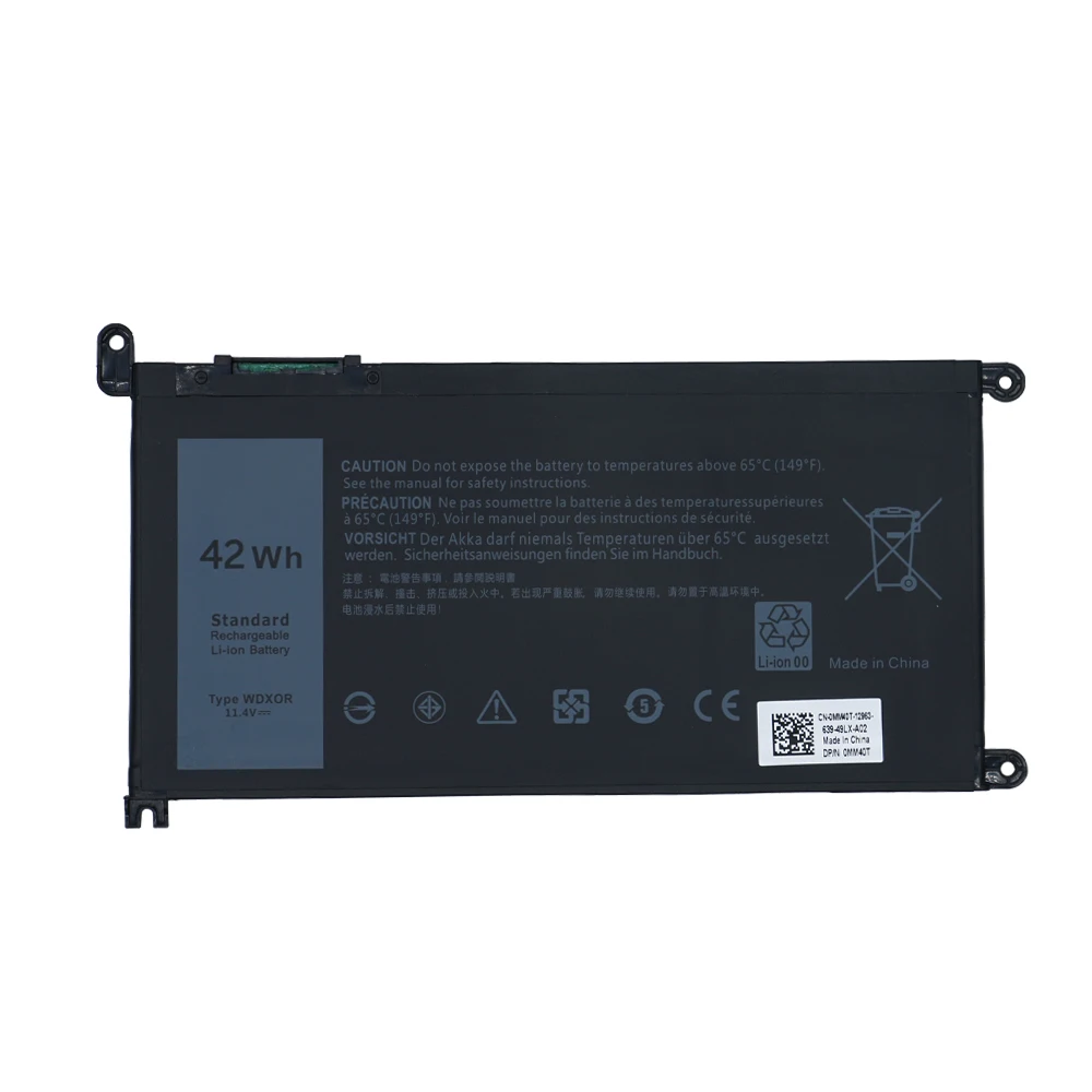 Nova Wdx0r T2jx4 3crh3 Fc92n 0fc92n 03crh3 0t2jx4 Cymgm P74g P74g001 para Dell 14 13 Wdxor Bateria do Portátil 5000 5368 7368 7000 7560 - Imagem 3