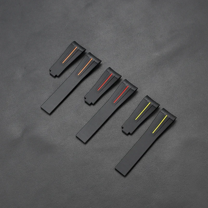 20 مللي متر حزام سيليكون ل رولكس أسود أخضر المياه...