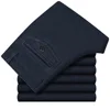 Big Size Classic Business Jeans For Men Autumn Winter Male Casual High Quality Thick Fleece Warm Elastic Denim Pants Size 30-44 2