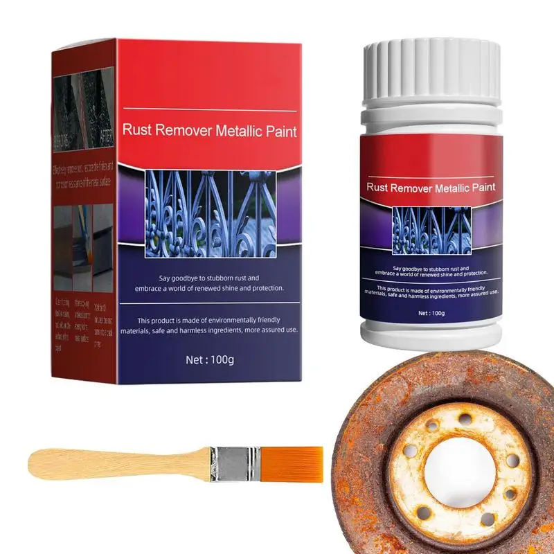 

Rust Converter For Metal Transparent Sealing Coating Waterproof Agent Toilet Repair Tool With Brush doors windows renovation